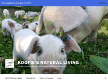 Tablet Screenshot of koofie.com